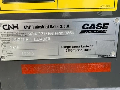 New | in-Stock 2026 CASE 221F Wheel Loaders Maine US | Beauregard Equipment #1511193