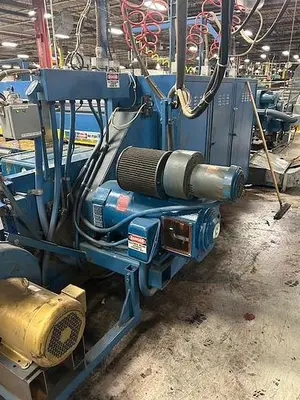 66" x 110" Mckinley 2 color Rotary Die Cutter