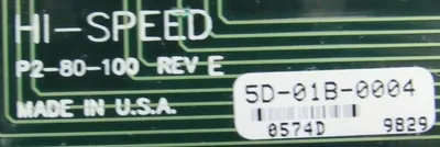 USED METRAMATIC 5D-01B-0004 CONTROL BOARD P2-80-100 5D01B0004