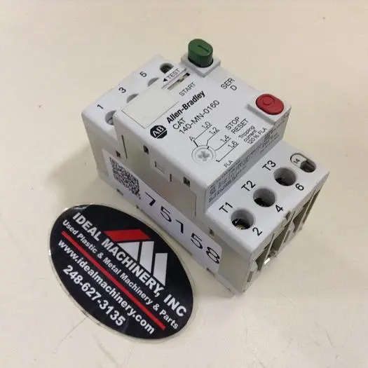 Used ALLEN BRADLEY 140-MN-0160 SER D Starters Michigan US | Ideal Machinery #762180