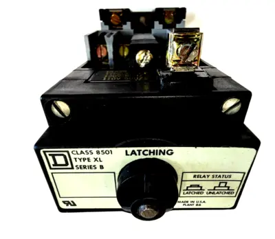NEW SQUARE D 8501-XO-40 MECHANICAL LATCH RELAY 8501XO40