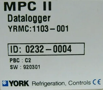 USED LANNG & STELMAN YRMC:1103-0004 THERM LOGGER MPC II 1103-0004 YRMC11030004