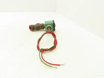 Asco Redhat 8030G71 Solenoid Valve 2 Way 15 PSI 1/2 NPT NO 120V