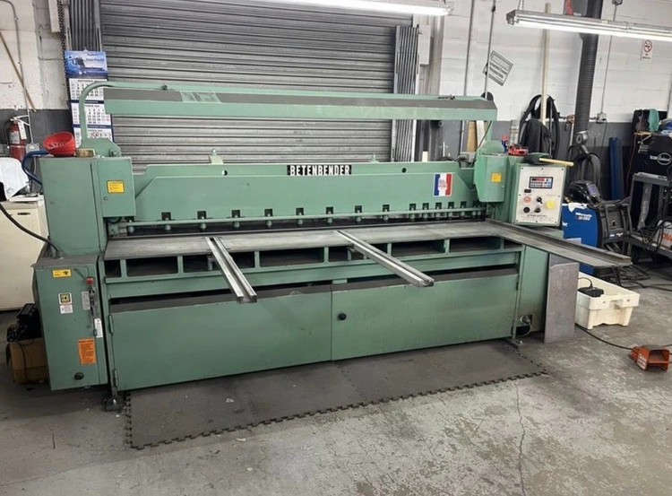Used 2004 BETENBENDER 8-10GA Sheet Metal Shears Florida US | Revelation Machinery #1045377