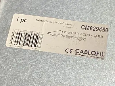 New | in-Stock Legrand CABLOFIL Wire Mesh Tray Cover 450mm x 1m, 3m Total Misc Electrical & Power Parts Michigan US | Maverick Industrial Sales #1437026