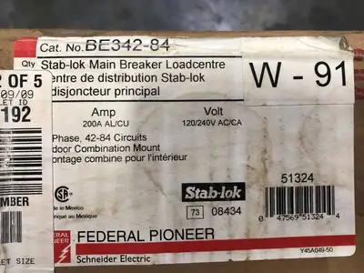 NEW FEDERAL PIONEER BE342-84