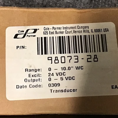 New | in-Stock Cole 98073-28 Miscellaneous MRO California US | Davliegogo LLC #1709770