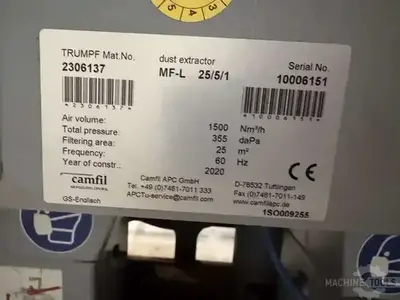 Used 2020 TRUMPF TRULASER 5000 Laser Cutters Illinois US | Perfection Global, LLC. #1123305