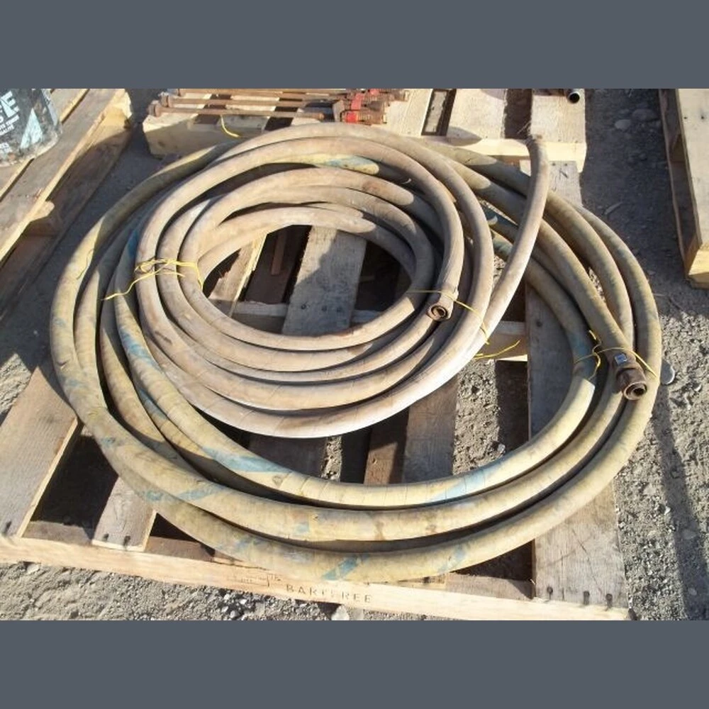 1 in. Air Hose c/w Fittings. 2 Rolls.