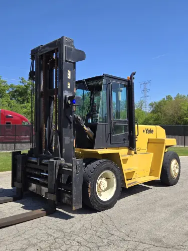 Used 2000 YALE GDP230 Internal Combustion Forklifts: Pneumatic Tire Pennsylvania US | National Lift Equipment #1382037