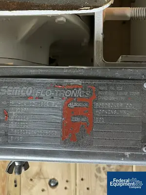 USED SEMCO Semco Flotronics Rotary Air Lock, Model RV-04, 9.5" x 11"