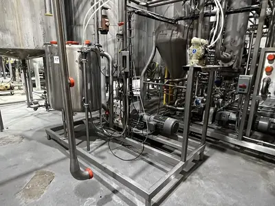 Pasteurizer, HTST, Tube-In-Tube, CIP, Vacuum Separator, #5674433