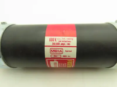 Fusetron FRS-R-350 Bussmann Dual-Element Fuse 350A Class RK5 600V