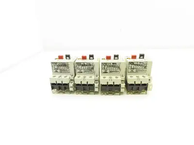 Klockner Moeller PKZM 1-0,24 Manual Motor Starter 1/2HP 690V 3PH 0.24A Lot Of 4