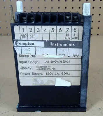 Used Crompton Instruments _UNKNOWN_ Meters - Misc South Carolina US | Palmetto Automation #1182891