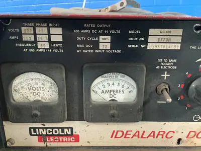 Used LINCOLN ELECTRIC IDEALARC DC600 Arc Welders Ohio US | HGR 24 #1333775