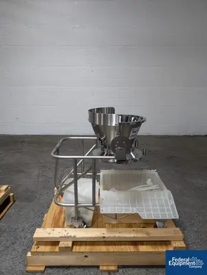 USED Vector Vector Fluid Bed Dryer, Model FL-M-15, S/S