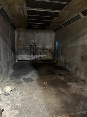 2 off 54m.Cu SprayBooth Technology 3.6m x 6m x 2.5m tall