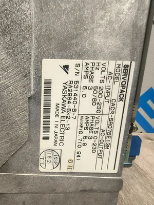 YASKAWA CACR-SR07BE13M Servo Drives & Amplifiers | ESS Industrial Equipment Sales (7)