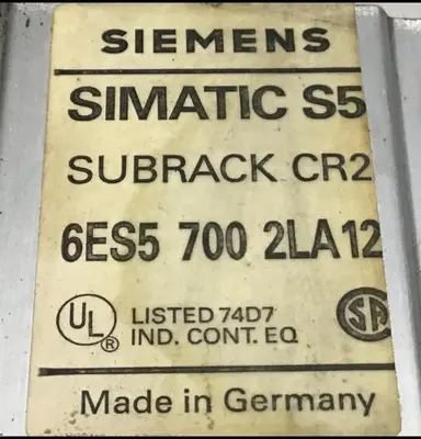 USED SIEMENS 6ES5 700-2LA12