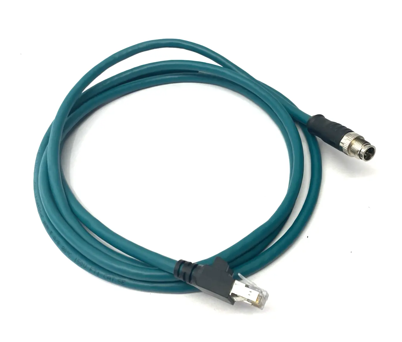 Used Cognex In-Sight Ethernet Cable RJ45 to M12 X-Coded, 185-1304R PLC Ethernet Equipment Michigan US | Maverick Industrial Sales #1397719