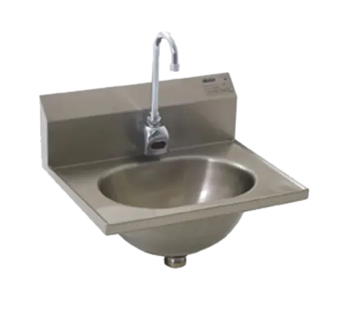 Eagle Group HSA-10-FE Wall Mount Commercial Touchless Hand Sink w/ 13 1/2"L x 9 3/4"W x 6 3/4"D Bowl, Gooseneck Faucet