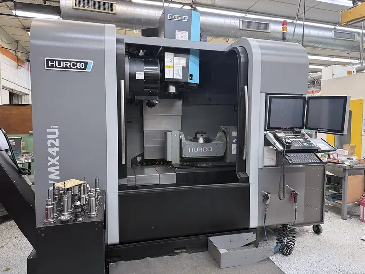Used 2015 Hurco VMX42UI Vertical Machining Centers (5-Axis or More) Connecticut US | Machine Tool Bids #1090477