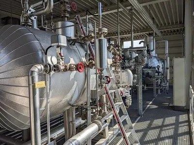 Water-steam generation plant