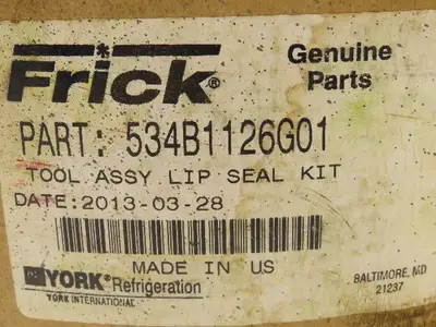Frick 534B1126G01 Lip Seal Assembly Kit