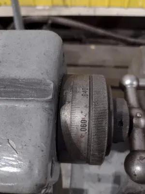 15" X 32" MANNAIONI MAN-AU-CYCLE THREADING LATHE, 4" HOLE: STOCK #16992