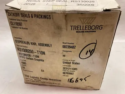 New | in-Stock TRELLEBORG _UNKNOWN_ Seals & Gaskets Ohio US | Surplus Asset Holdings #1265707