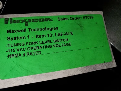 USED Flexicon BATCH SYSTEM