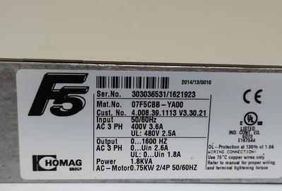 USED HOMAG Group 07F5CBB-YA00