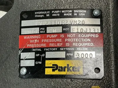 USED PARKER PVP2330R2VM20