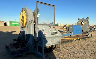 12" GOTCO MODEL #FT-80-2145 PIPE BUCKING MAKE-UP & BREAKOUT DOWNHOLE PIPE TORQUE MACHINE: YOBRO #24411