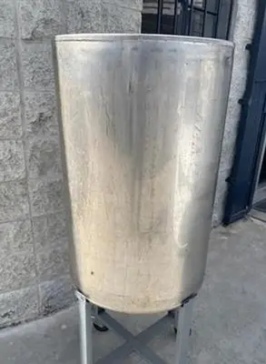 Tank, 50 Gallon, S/st, 22" X 32", On Casters #S744571