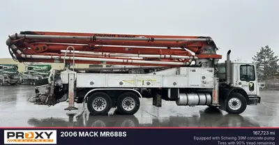 Used 2006 MACK MR688S Concrete Mixer Trucks Utah US | Proxy Equipment #1381670