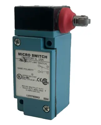 NEW HONEYWELL MICROSWITCH LSYFB3K3 HEAVY DUTY LIMIT SWITCH