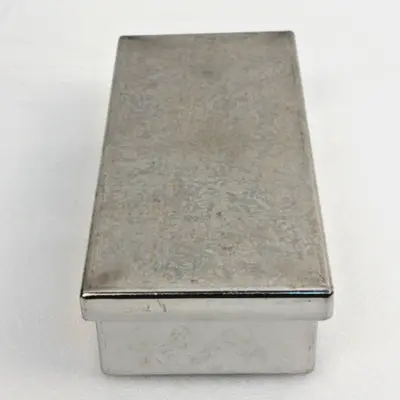 Stainless Steel Sterilizer Freezer Box 8x4x2"