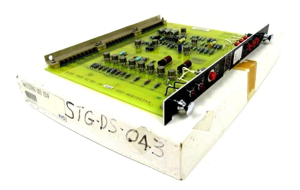 USED GENERAL ELECTRIC 44C331896-G03-1D1A CIRCUIT BOARD 44C331896G031D1A