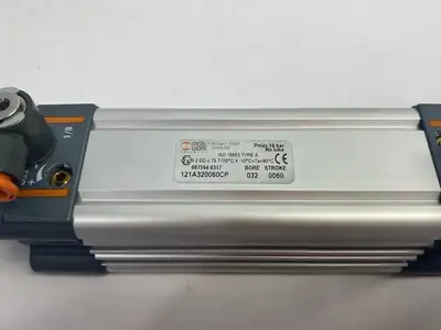 Used Metal Work Pneumatic Pneumatic Cylinder ISO 15552 TYPE A 032 Bore 0060 Stroke Pneumatic Cylinders Michigan US | Maverick Industrial Sales #1393480