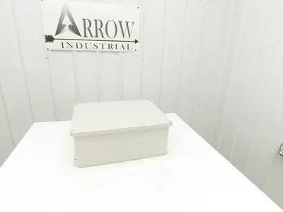 Wiegmann HW-J201608SC Fiberglass Electrical Enclosure Box 20x16x8" 3R Raintight