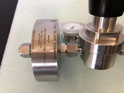 TECSOM 150 WITH T.E.M FILTER AND SWAGELOK SS-45S8