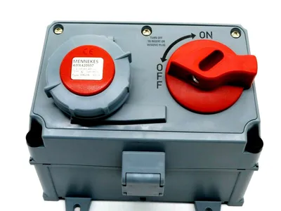 NEW MENNEKES AMX420MI7 INTERLOCK MODULE 20AMP 4W 480VAC