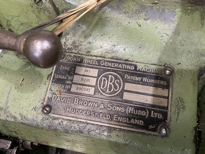 DAVID BROWN worm wheel Gear Machines | Bowland Trading Ltd (11)