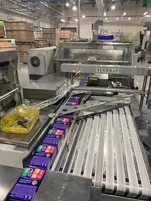 TEXWRAP T - 205 HIGH SPEED ORBITAL SERVO SIDE SEAL* SHRINK SYSTEM