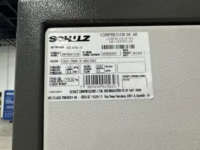 New | in-Stock SCHULZ SRP 4020 FLEX Rotary Screw & Sliding Vane Air Compressors Georgia US | The Equipment Hub #1402441