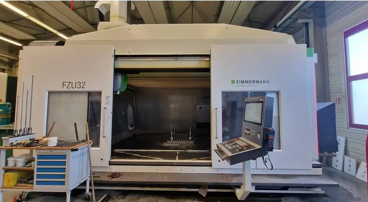 Used 2022 ZIMMERMANN FZU 32 Gantry Machining Centers (incld. Bridge & Double Column) Georgia US | Shub Machinery #81423