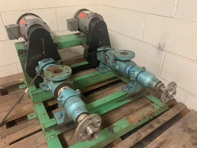 Moyno 1L3-CDQ-AAA Double Progressing Cavity Pump with Motor