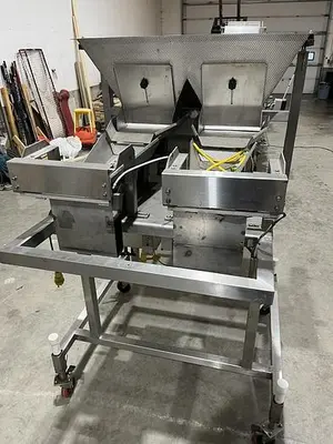 USED WECO / WEIGHRIGHT / A&B BERRYTEK TWO-VIEW COLOR/SOFT SORTER